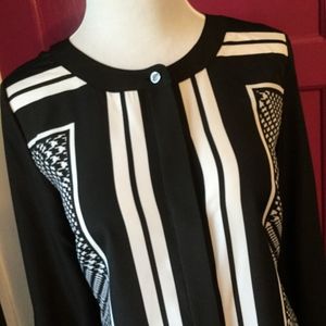 Michael Kors Black & White Dress